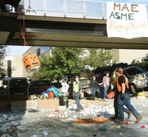 350 teams compete in Pumpkin Drop